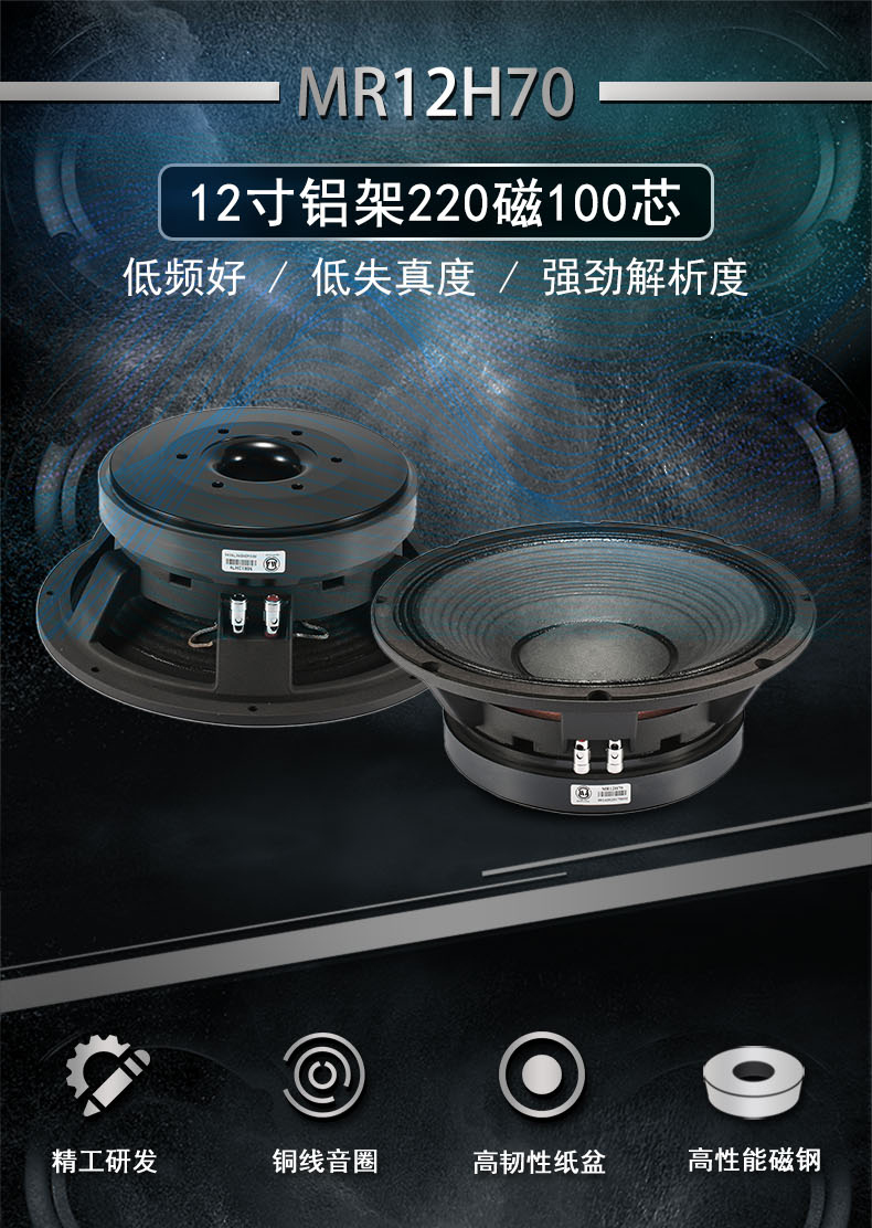 12寸重低音喇叭