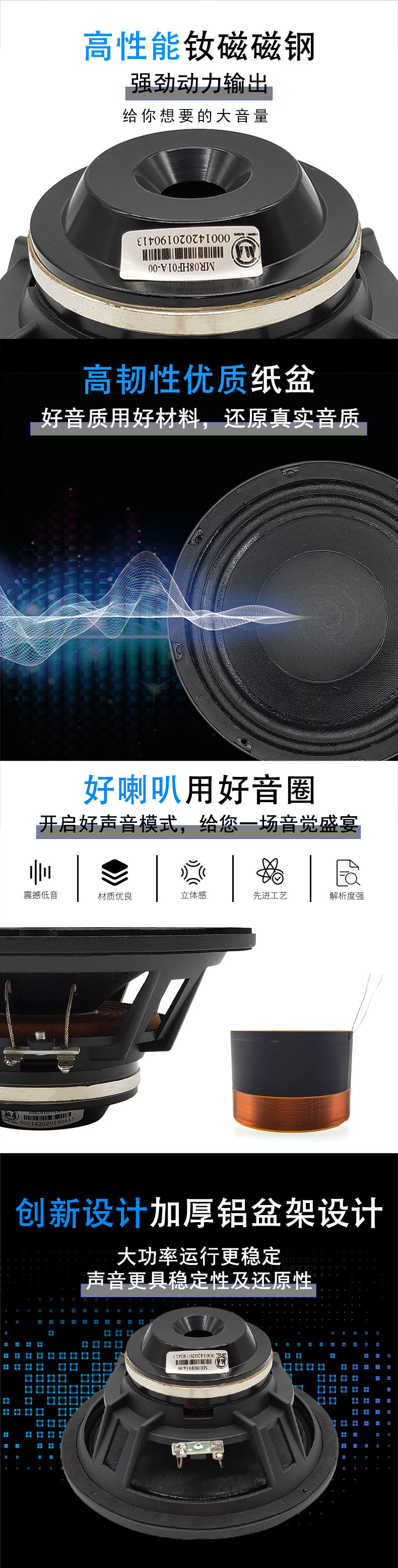 釹磁喇叭單元